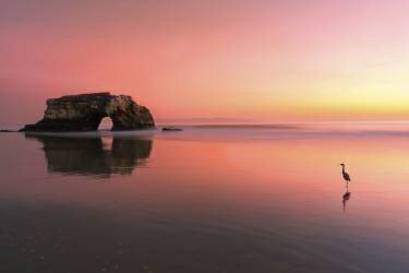 Sunset at the Natural Bridge-2 (Rob Li) - Muzeo.com