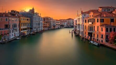 Sunset in Venice (Tommaso Pessotto) - Muzeo.com