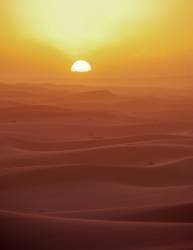 Sunset over Dunes (Riosolar) - Muzeo.com