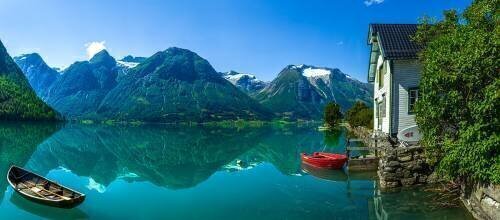 The Glacier Lake (Christer Olsen) - Muzeo.com