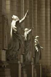 Vue des sculptures Cathédrale Notre-Dame-et-Saint-Vaast d'Arras (anonyme) - Muzeo.com