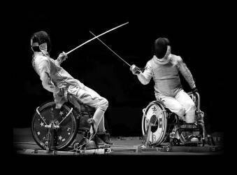 Wheelchair Fencing (Antonyus Bunjamin (Abe)) - Muzeo.com