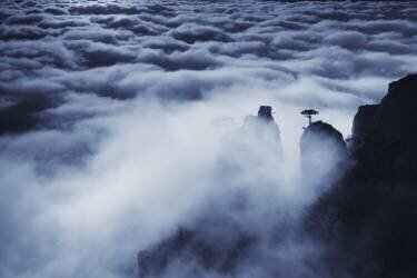 Demerdji beyond the clouds (Alexey Kharitonov) - Muzeo.com