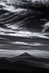 Expressive clouds and Mt.Fuji (Masayuki Nozaki) - Muzeo.com