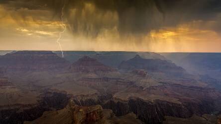Grand Canyon Monsoon (Ning Lin) - Muzeo.com