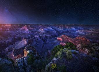 Grand Canyon Night (Juan Pablo de Miguel) - Muzeo.com