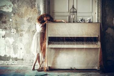 It is both a blessing And a curse To feel everything So very deeply... (Ruslan Bolgov (Axe)) - Muzeo.com
