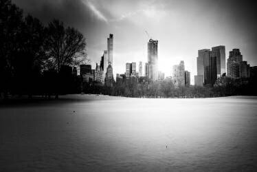 New York City Winter Skyline Nº1 (Guilherme Pontes) - Muzeo.com