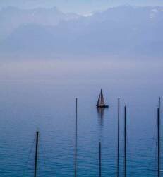 Sailing on Lake Geneva (Denis Debadier) - Muzeo.com