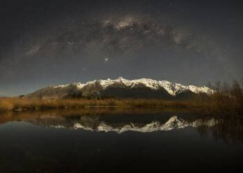 Snow Mountain Under Moonlight (Yan Zhang) - Muzeo.com