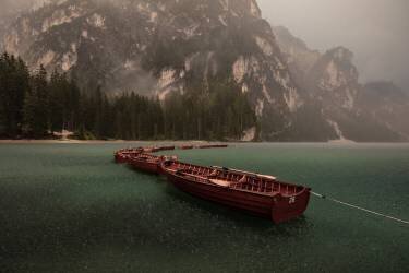 Storm on Braies (Marco Tagliarino) - Muzeo.com