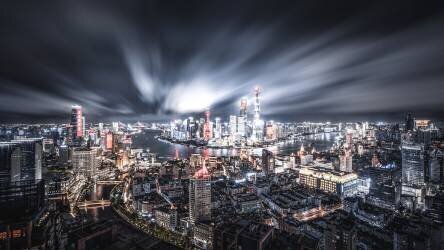 Strong Wind in Shanghai (Ran Shen) - Muzeo.com