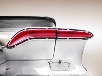 US classic car 1958 taillight abstract (Beate Gube) - Muzeo.com