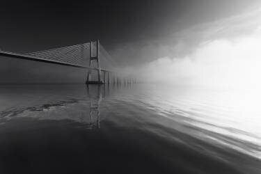 Vasco da Gama bridge, Lisbon (Joao Custodio) - Muzeo.com