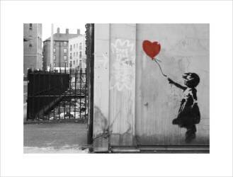 Vestry Street, The Little Girl with the Balloon, Panorama London (Banksy) - Muzeo.com