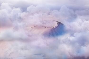 Winter in Ulan fairy volcano (Simoon) - Muzeo.com