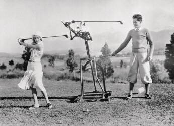Le golfeur mécanique (Keystone) - Muzeo.com
