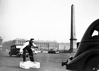 Curiosite 1938 : la Place de la Concorde (Keystone) - Muzeo.com