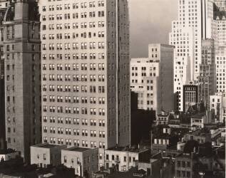 Depuis ma fenêtre à An American Place, Nord (Alfred Stieglitz) - Muzeo.com