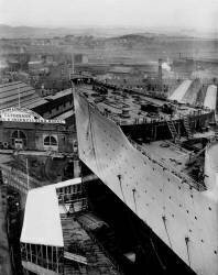 Le paquebot Queen Mary en 1934 (Keystone) - Muzeo.com