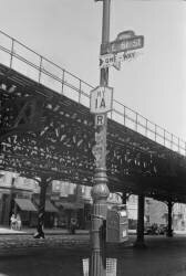 New York, New York. 61st Street between 1st and 3rd Avenues. Street signs (Walker Evans) - Muzeo.com