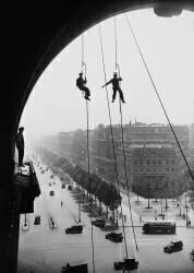 Paris, Travaux de l'Arc de Triomphe (Keystone) - Muzeo.com