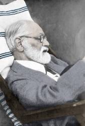 Sigmund Freud, père de la psychanalyse (anonyme) - Muzeo.com
