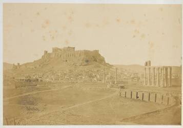 Athènes - Vue générale de l'Acropole (James D. Robertson) - Muzeo.com