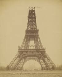 Construction de la Tour Eiffel (Louis-Emile Durandelle) - Muzeo.com