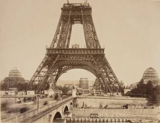 Etat d'avancement des travaux en Août 1888 (Neurdein Frères) - Muzeo.com