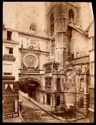 Le Gros Horloge de Rouen après restauration (Neurdein Frères) - Muzeo.com