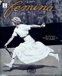 Miss Broquedis, Championne de Tennis aux Jeux Olympiques (anonyme) - Muzeo.com