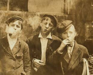 Newsies à Skeeter's Branch (Lewis Wickes Hine) - Muzeo.com