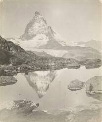 Paysage de montagne, le Mont Cervin (anonyme) - Muzeo.com