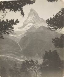 Paysage de montagne, le Mont Cervin (anonymous) - Muzeo.com