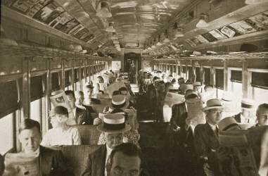 Passagers du train, New York (anonyme) - Muzeo.com