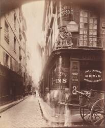 Rue des Nonnains (Eugène Atget) - Muzeo.com
