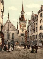 Ancien hôtel de ville, Munich (anonyme) - Muzeo.com