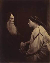 Friar Lawrence & Juliet (Julia Margaret Cameron) - Muzeo.com