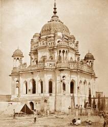 La Tour de la femme de Sadaat Ally dans le Palais du Kaiser Bagh, Lucknow (Felice Beato) - Muzeo.com