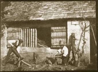 Les Bûcherons (William Henry Fox Talbot) - Muzeo.com