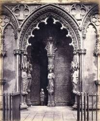 Lichfield : Porche Ouest (Roger Fenton) - Muzeo.com
