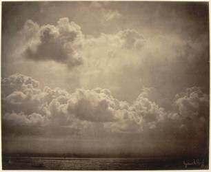 Marine, étude de nuages (Gustave Le Gray) - Muzeo.com