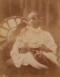Prince Dejatch Alamayou of Abyssinia (Julia Margaret Cameron) - Muzeo.com