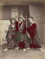 Soirée dansante (Kusakabe Kimbei) - Muzeo.com