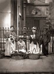 Vendeuse de Fleurs à Covent Garden (John Thomson) - Muzeo.com