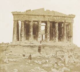 View of the Parthenon from the West (James D. Robertson) - Muzeo.com