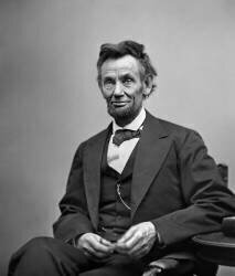 Abraham Lincoln (Alexander Gardner) - Muzeo.com