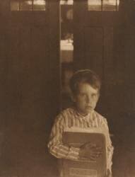 Boy with Camera Work (Clarence Hudson White) - Muzeo.com