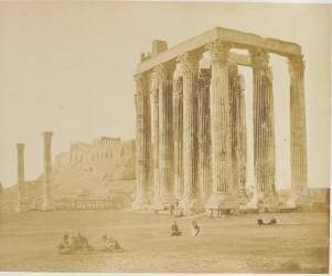 Athènes - Temple de Jupiter Olympien (James D. Robertson) - Muzeo.com